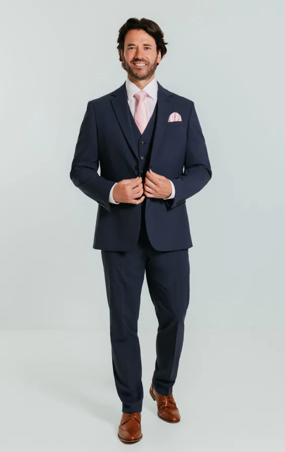 Mid Blue 3 Piece Suit - photo 1 Mid Blue 3 Piece Suit - photo 1