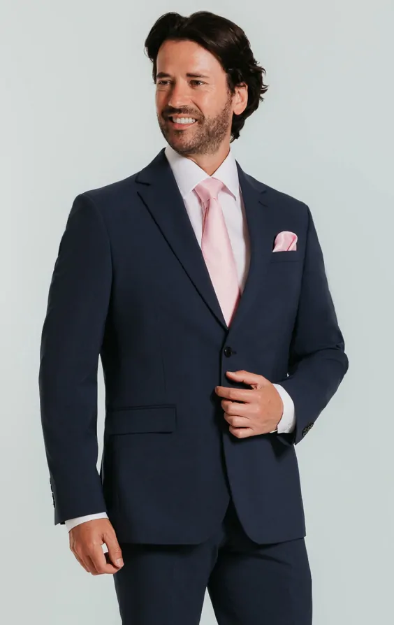 Dobell Mid Blue Suit | Dobell