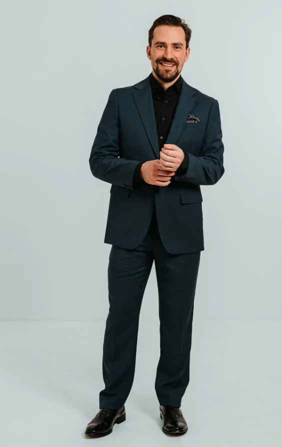 Teal Suit - photo 1