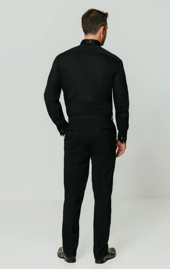 wing collar pleated dress shirt WRFWUL Mens Formal Wing Collar Dress Shirt Long Sleeve Pleated Front Tuxedo Shirt Wedding Prom Performance Stage Costume Top