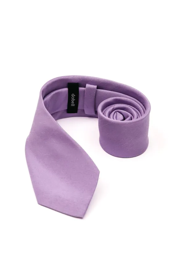 Lavender Dupion Necktie - photo 2 Lavender Dupion Necktie - photo 2