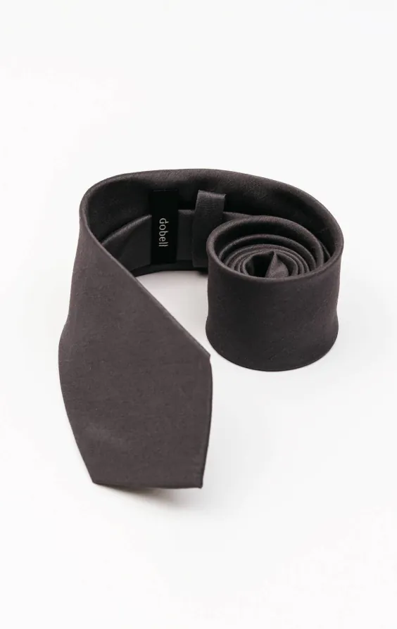 Dark Gray Dupion Necktie - photo 2 Dark Gray Dupion Necktie - photo 2
