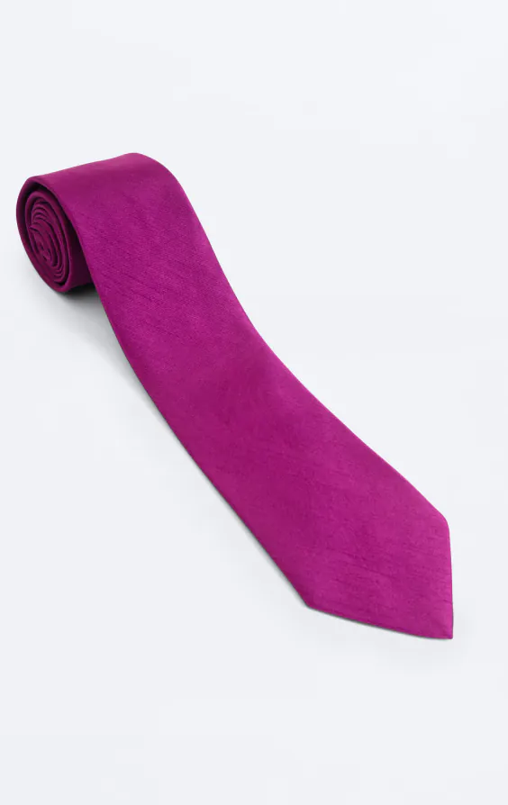 Purple Dupion Necktie - photo 2 Purple Dupion Necktie - photo 2