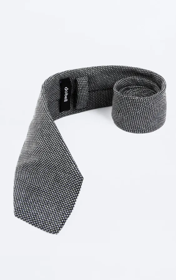 Gray Weave Necktie - photo 1
