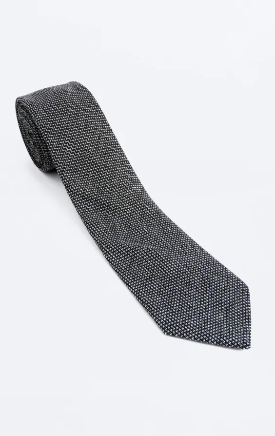 Gray Weave Necktie - photo 2