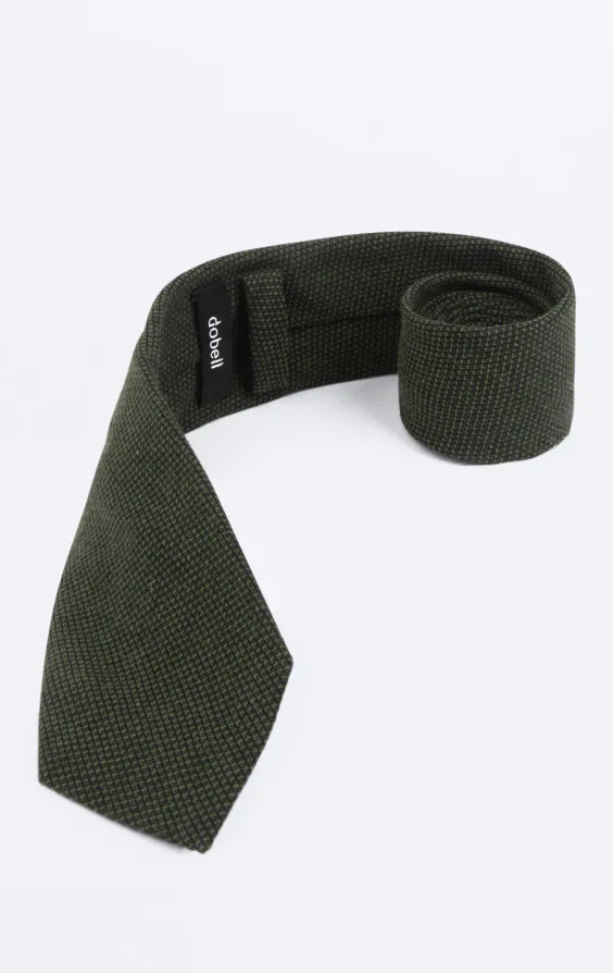 Green Weave Necktie - photo 1