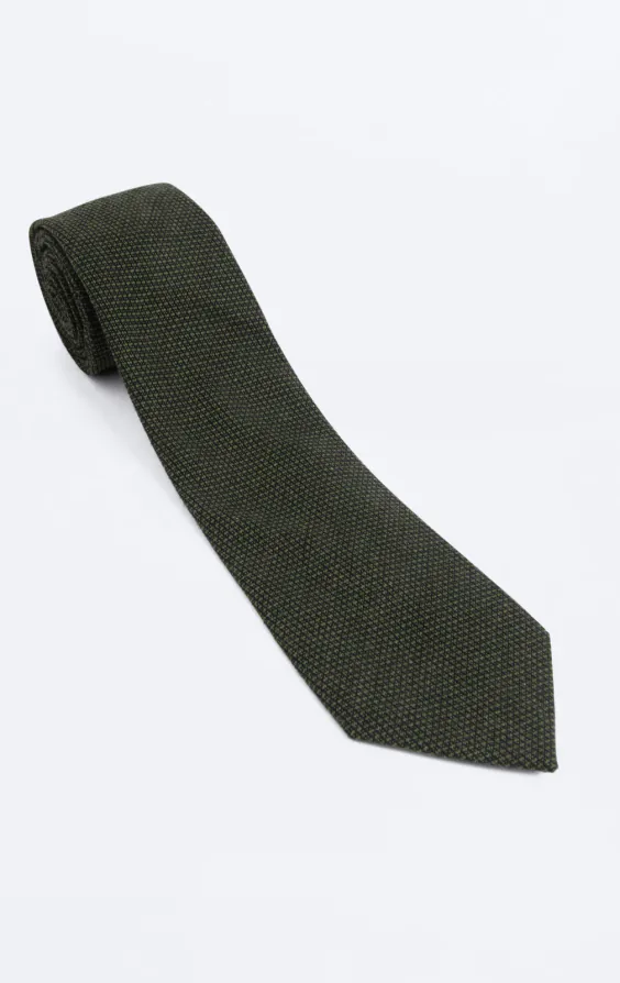 Green Weave Necktie - photo 2