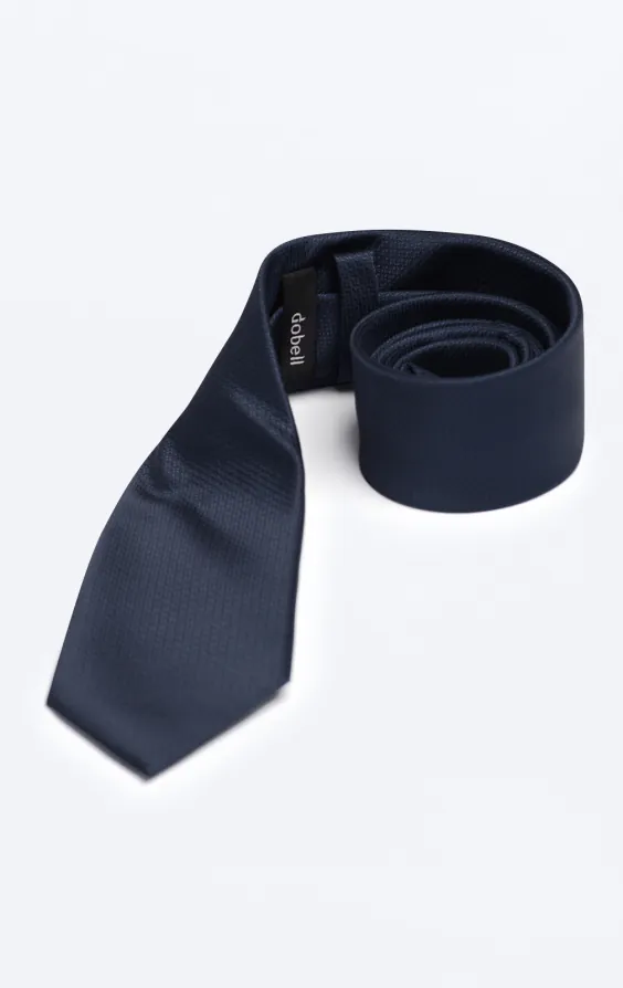 Navy Textured Necktie - photo 1 Navy Textured Necktie - photo 1