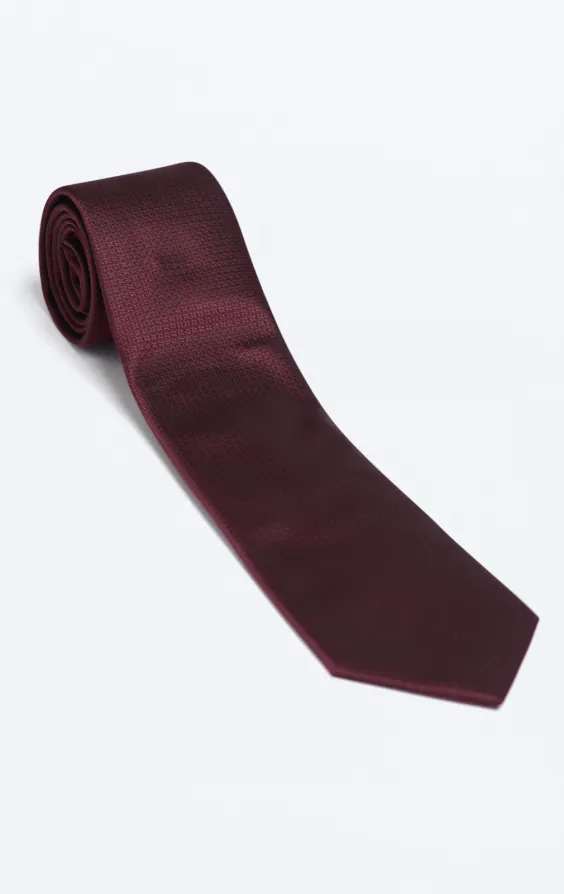 Burgundy Textured Necktie - photo 2 Burgundy Textured Necktie - photo 2