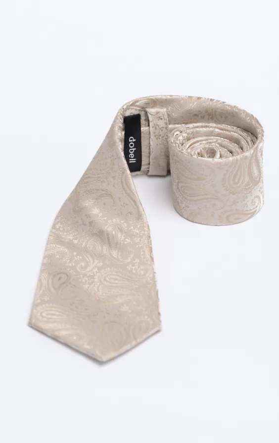 Champagne Paisley Necktie - photo 1 Champagne Paisley Necktie - photo 1