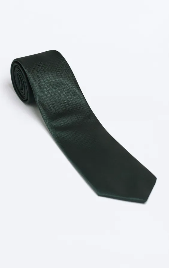 Bottle Green Textured Necktie - photo 2 Bottle Green Textured Necktie - photo 2