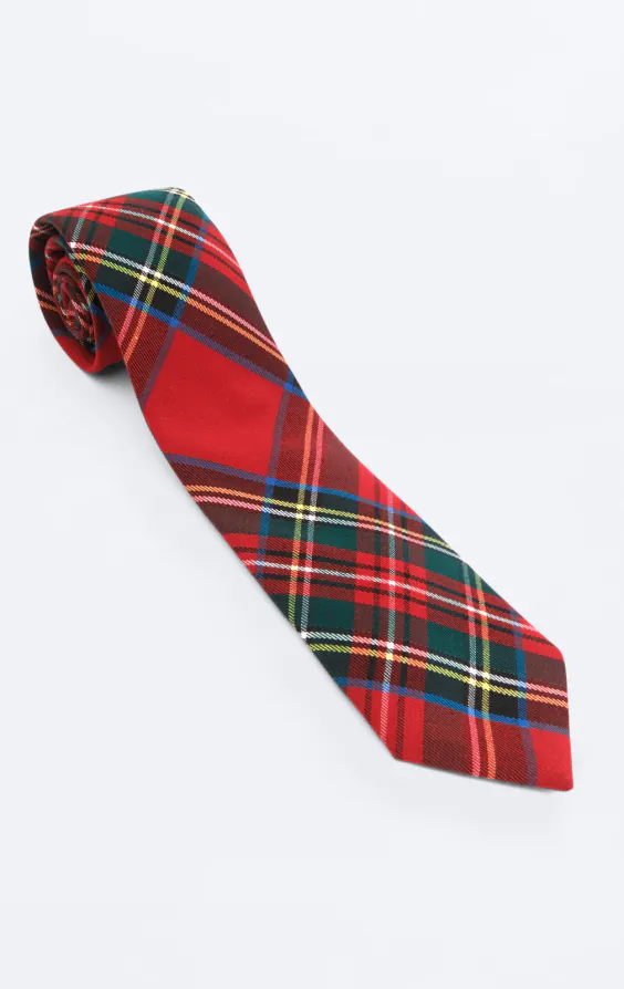 Red Tartan Necktie - photo 2 Red Tartan Necktie - photo 2