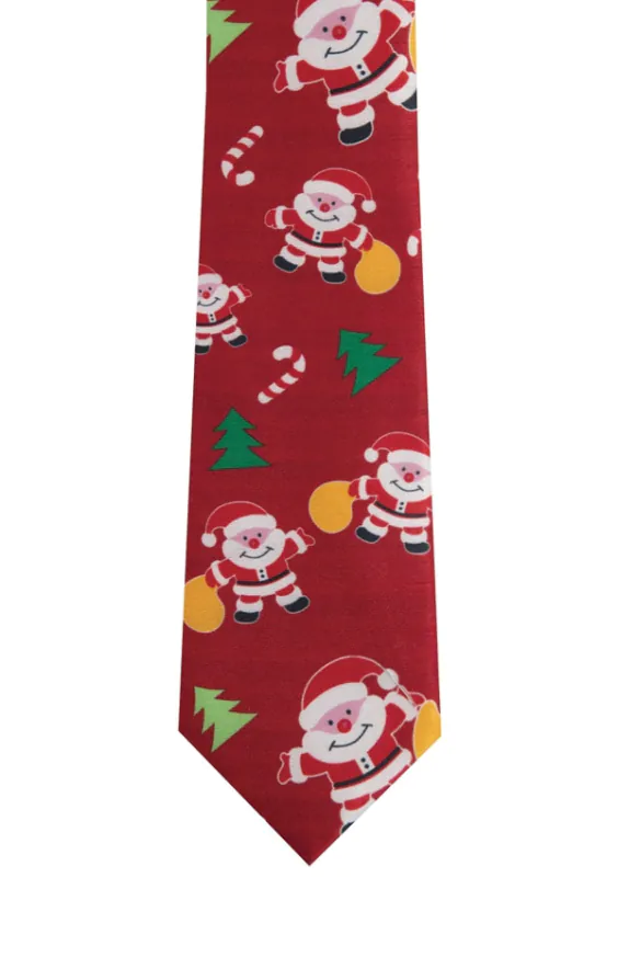 Happy Santa Claus Christmas Necktie - photo 1 Happy Santa Claus Christmas Necktie - photo 1