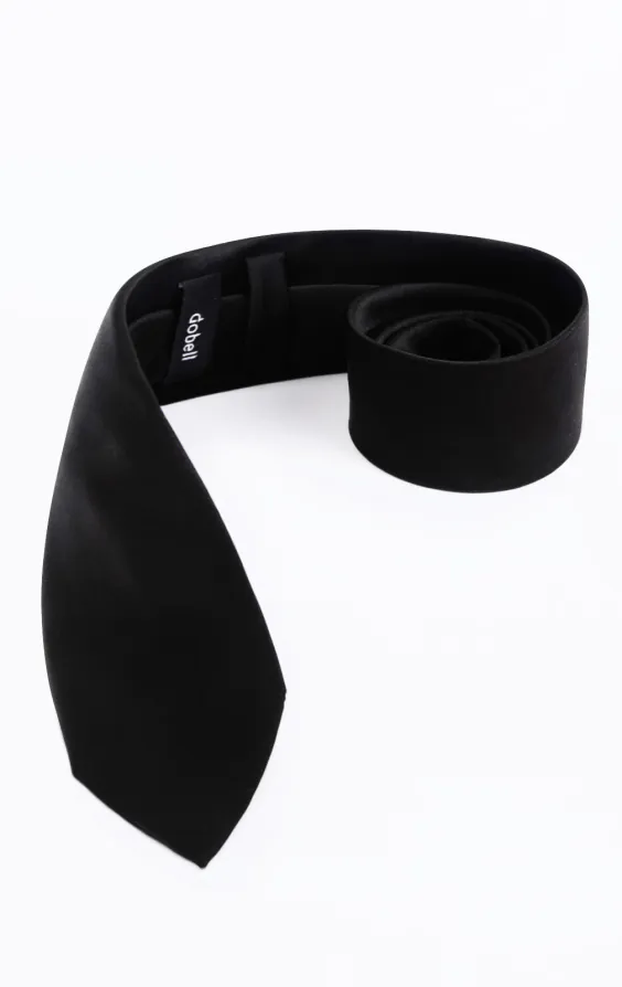 Black Poly Necktie - photo 1