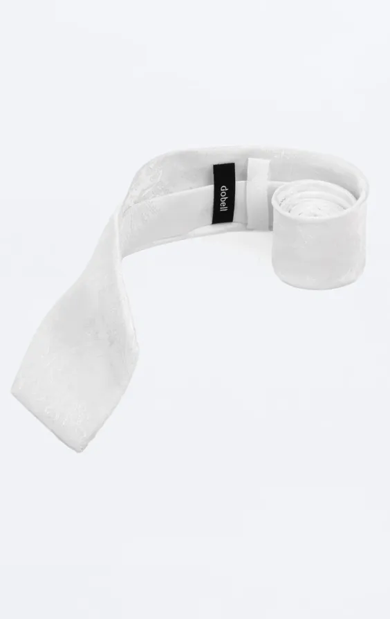 White Paisley Necktie - photo 1 White Paisley Necktie - photo 1