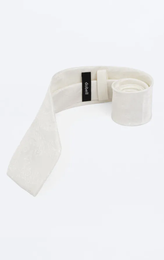 Ivory Paisley Necktie - photo 1 Ivory Paisley Necktie - photo 1