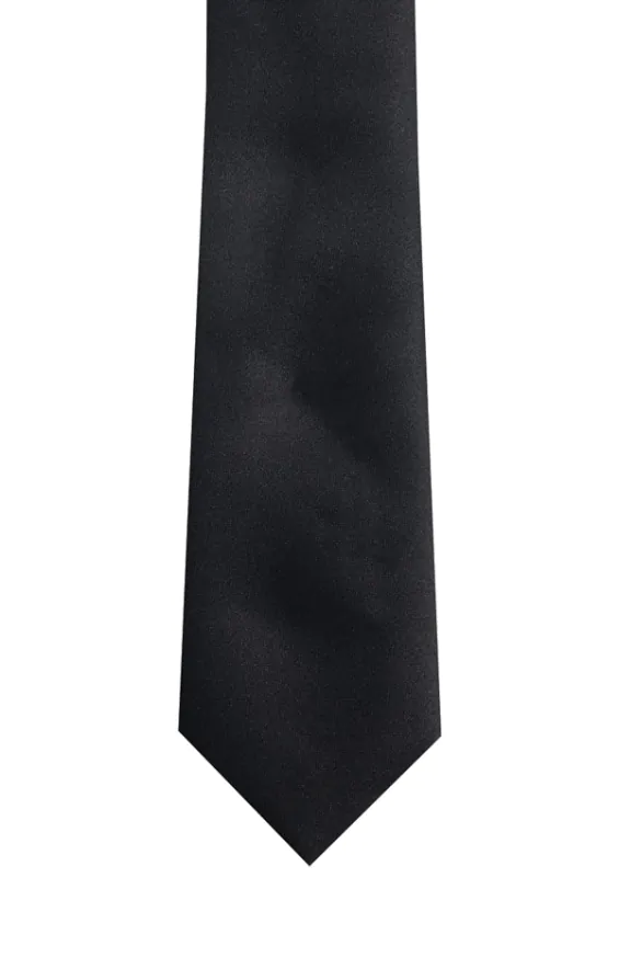 Black Skinny Necktie - photo 1 Black Skinny Necktie - photo 1