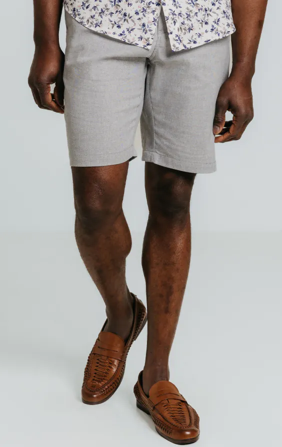 Light Gray Linen Shorts Light Gray Linen Shorts