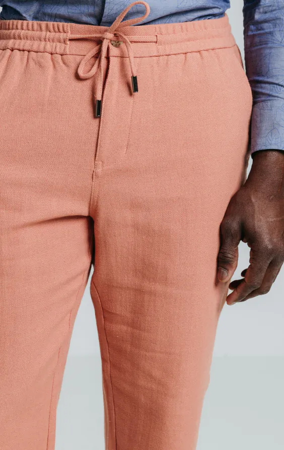 Coral Linen Twill Pants - photo 2 Coral Linen Twill Pants - photo 2