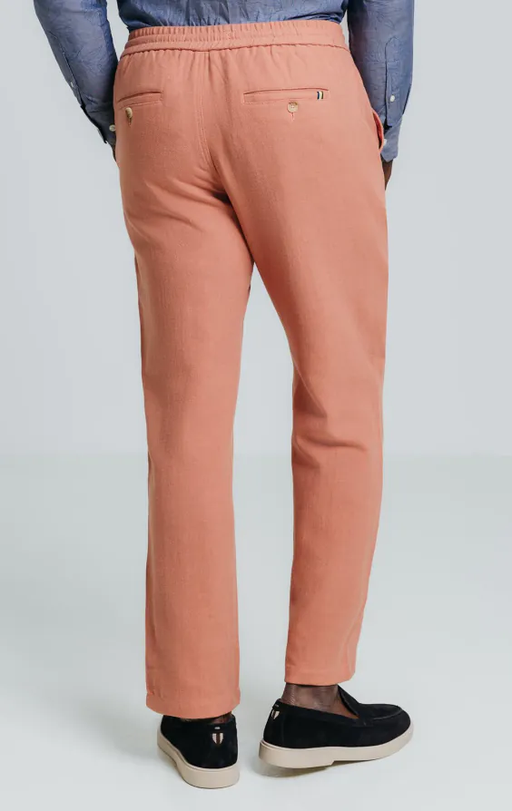 Coral Linen Twill Pants - photo 3 Coral Linen Twill Pants - photo 3