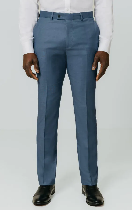 Blue Sharkskin 3 Piece Suit - photo 6 Blue Sharkskin 3 Piece Suit - photo 6