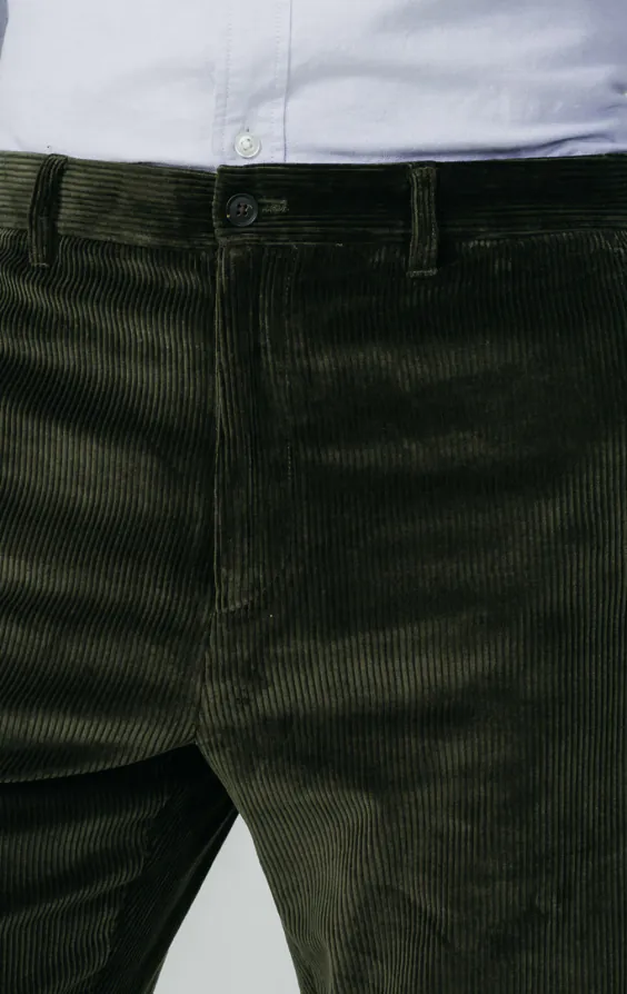 Green Corduroy Casual Pants - photo 2 Green Corduroy Casual Pants - photo 2