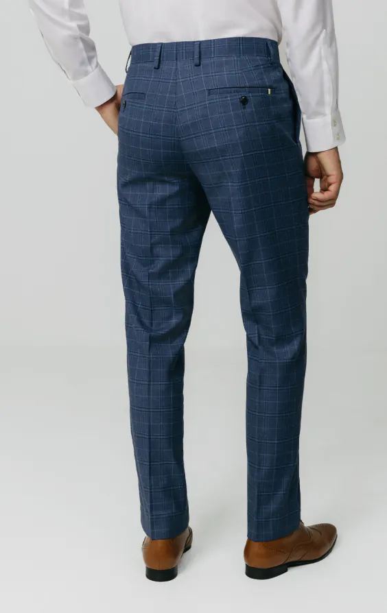 Blue Check Suit Pants - photo 2 Blue Check Suit Pants - photo 2