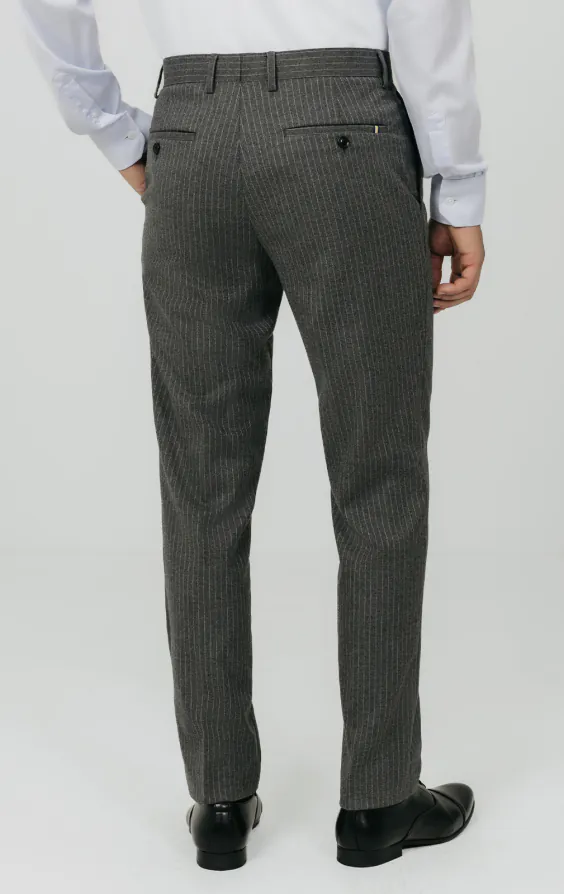 Charcoal Chalkstripe Suit Pants - photo 2 Charcoal Chalkstripe Suit Pants - photo 2