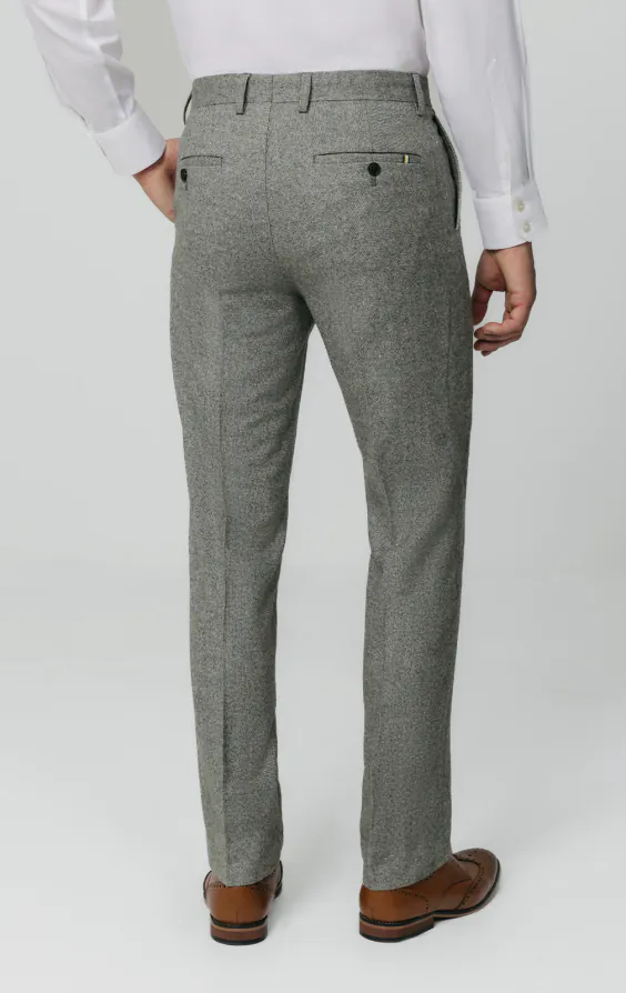 Light Gray Donegal Tweed Suit Pants - photo 2 Light Gray Donegal Tweed Suit Pants - photo 2