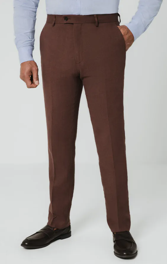Mocha Linen Suit - photo 6