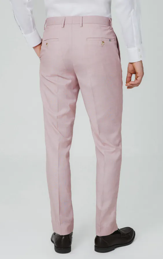 Rose Pink Sharkskin Suit Pants - photo 2 Rose Pink Sharkskin Suit Pants - photo 2