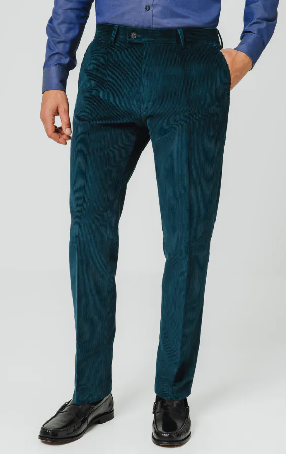 Teal Corduroy 3 Piece Suit - photo 6 Teal Corduroy 3 Piece Suit - photo 6