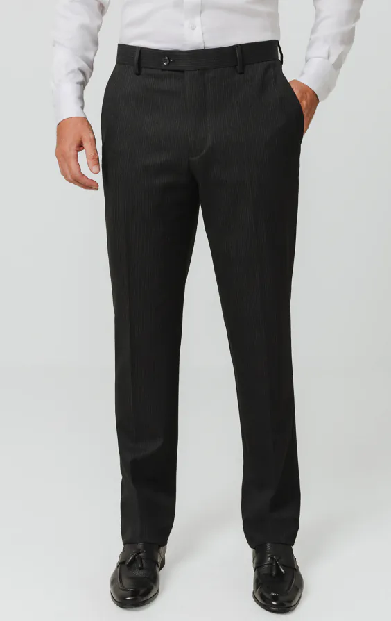 Black Pinstripe Suit Pants Black Pinstripe Suit Pants