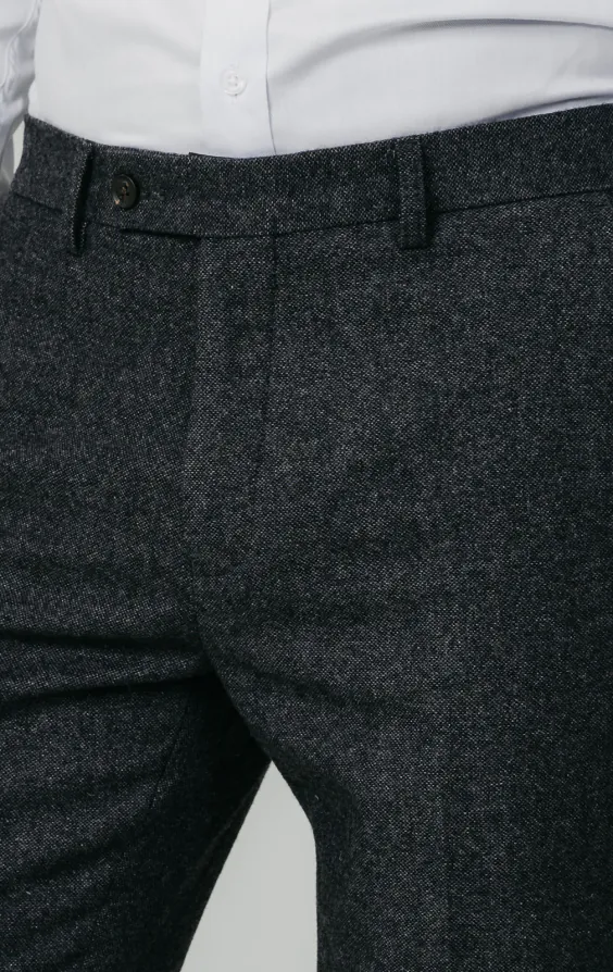 Gray Donegal Tweed Pants - photo 1 Gray Donegal Tweed Pants - photo 1