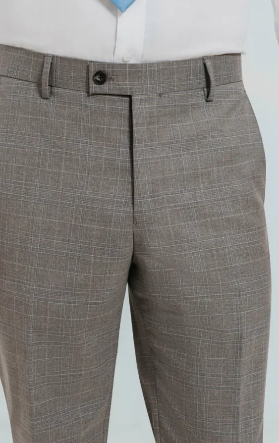 Light Gray Check Suit Pants - photo 1 Light Gray Check Suit Pants - photo 1