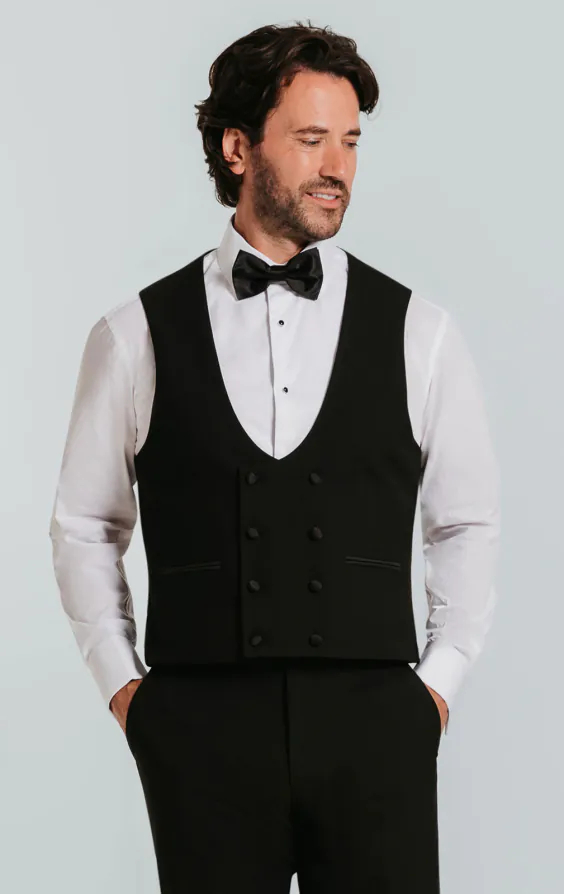 Black Dinner Jacket with Notch Lapel - photo 6 Black Dinner Jacket with Notch Lapel - photo 6