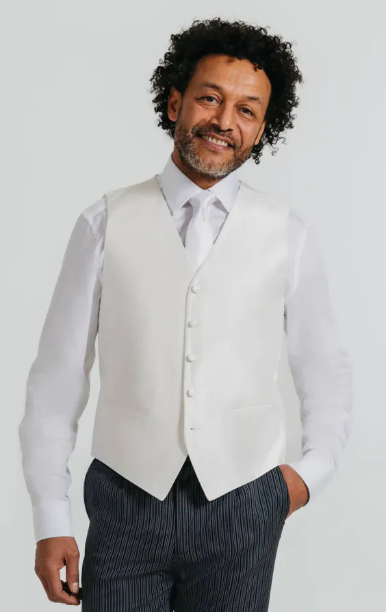 Ivory Dupion Vest Ivory Dupion Vest