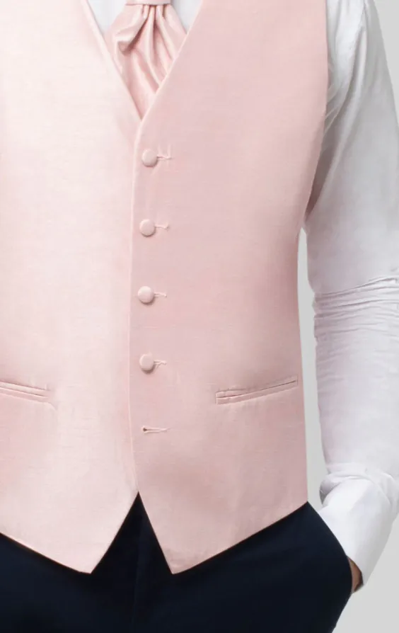 Light Pink Dupion Vest - photo 3 Light Pink Dupion Vest - photo 3