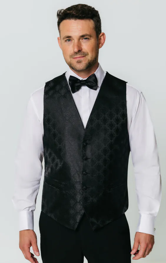 Black Da Vinci Vest Black Da Vinci Vest