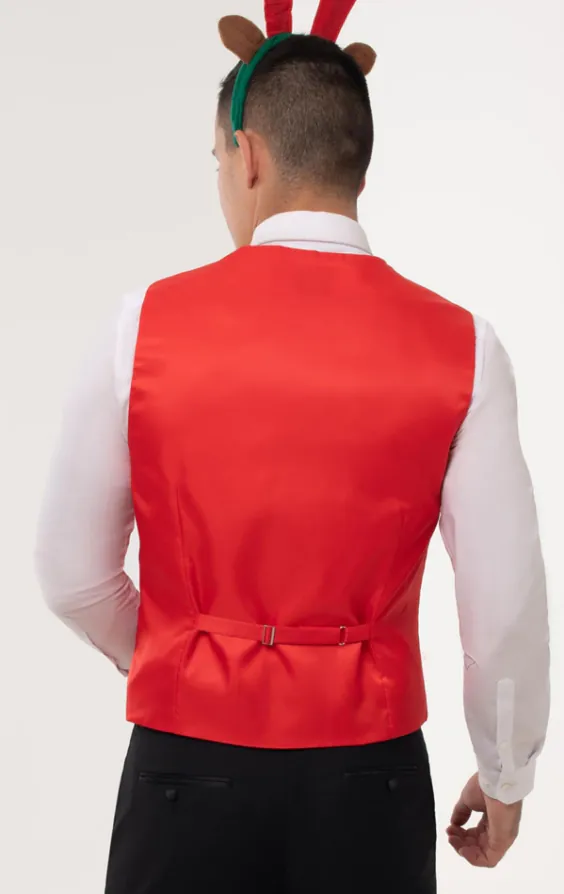 Festive Fun Red Christmas Vest - photo 2 Festive Fun Red Christmas Vest - photo 2