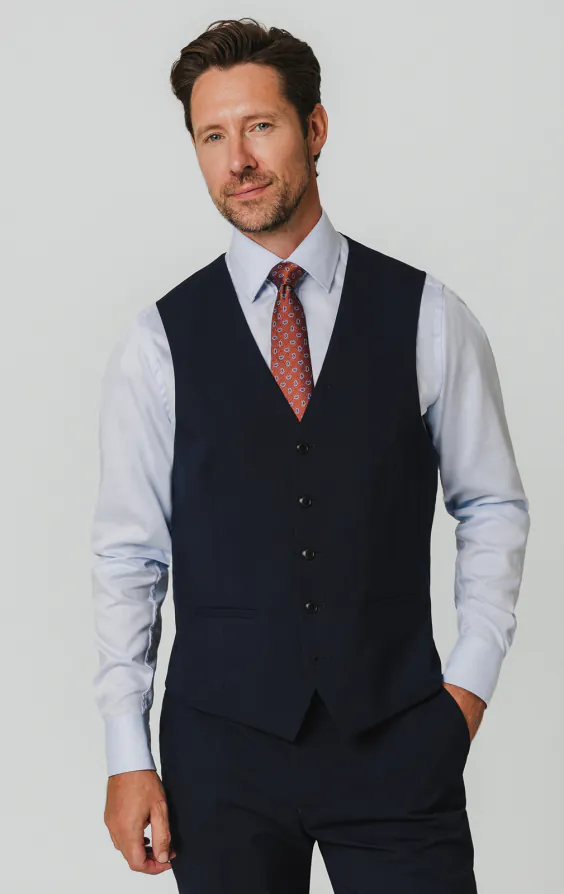 Navy 3 Piece Suit - photo 7 Navy 3 Piece Suit - photo 7