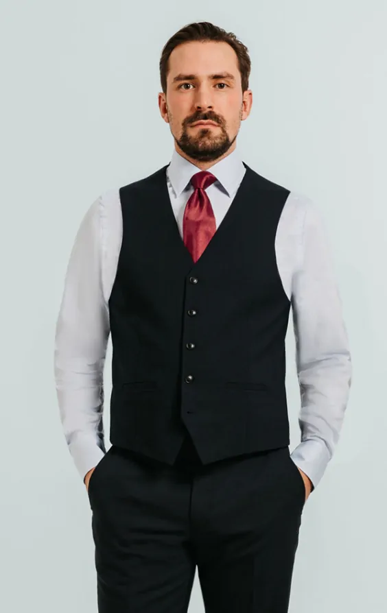 Navy 3 Piece Suit | Dobell