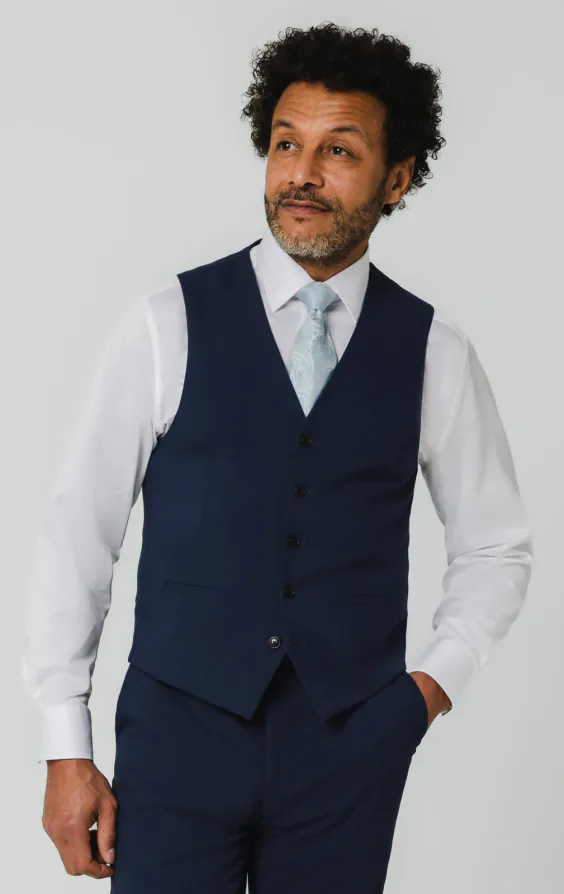 Blue Suit Jacket with Peak Lapel - photo 7 Blue Suit Jacket with Peak Lapel - photo 7