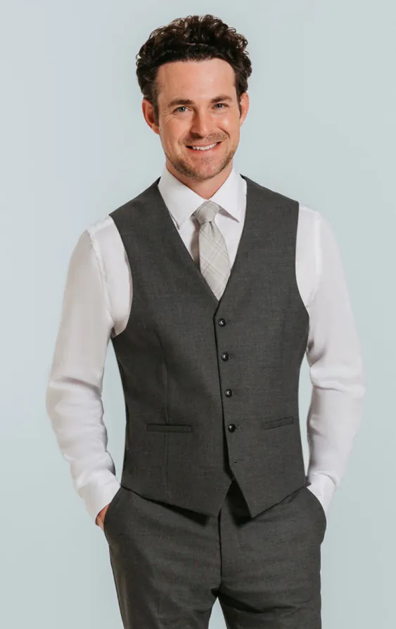 Gray Vest