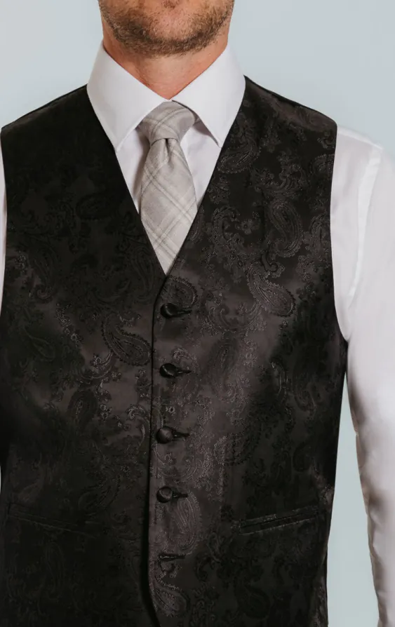 Black Paisley Vest - photo 2
