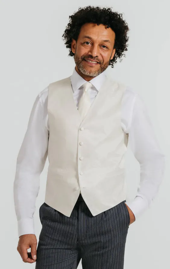 Ivory Paisley Vest Ivory Paisley Vest