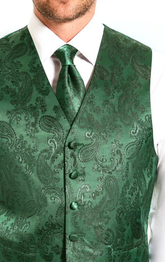 Racing Green Paisley Vest - photo 2 Racing Green Paisley Vest - photo 2