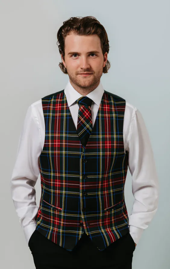 Green Tartan Vest Green Tartan Vest