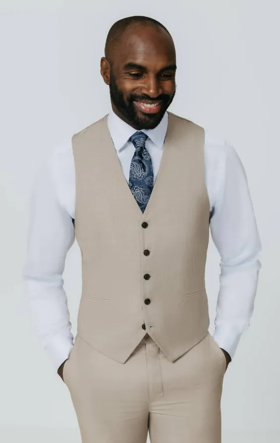 Stone Sharkskin Slim Fit Suit - photo 7 Stone Sharkskin Slim Fit Suit - photo 7
