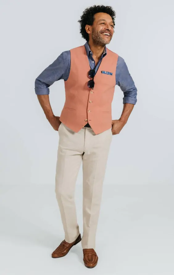 Mariana Twill Vest main image 0